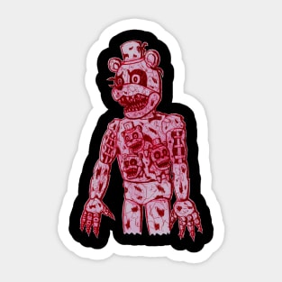 Nightmare Freddy Sticker